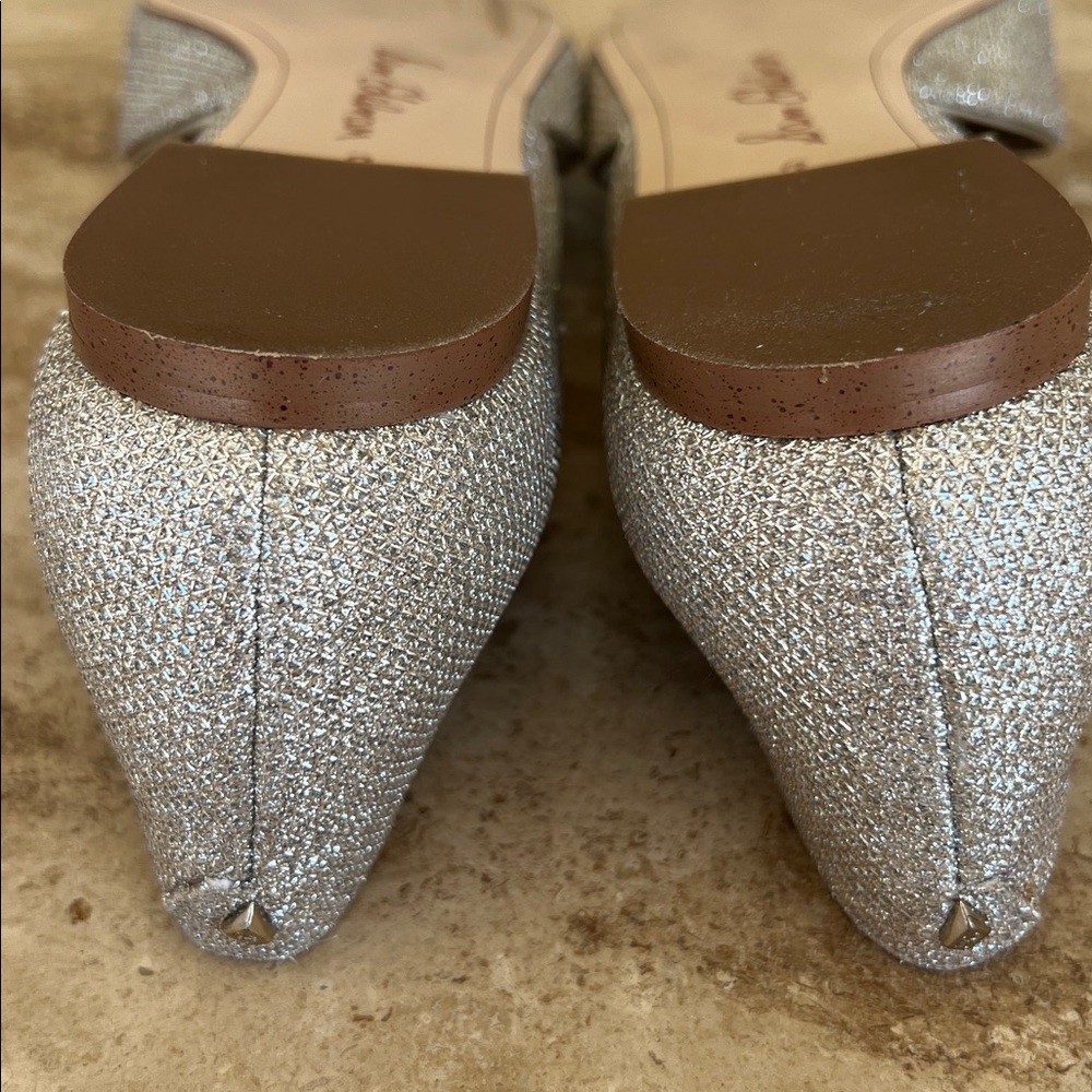 NEW Sam Edelman Rodney Metallic Gold D'Orsay Flats/Sz. 7M - Picture 8 of 9